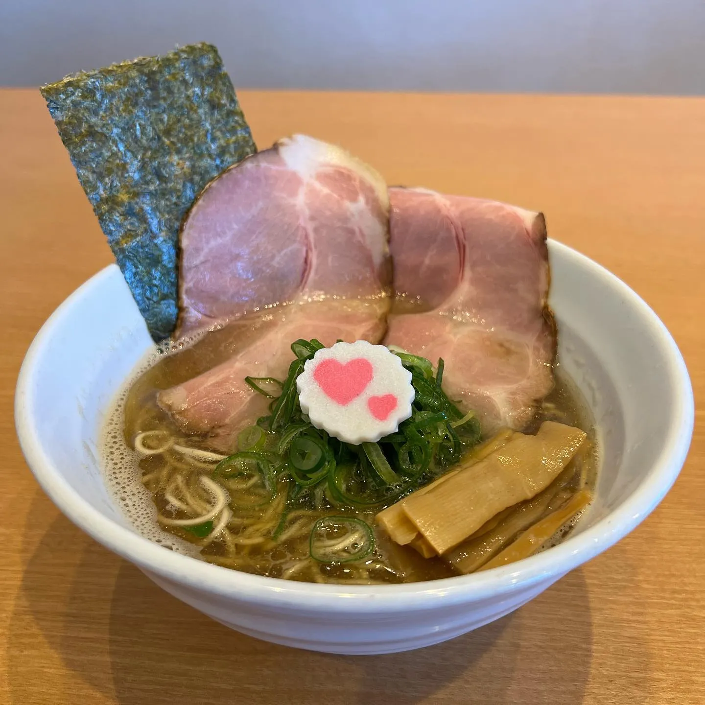 当店イチオシの煮干しラーメン🍜