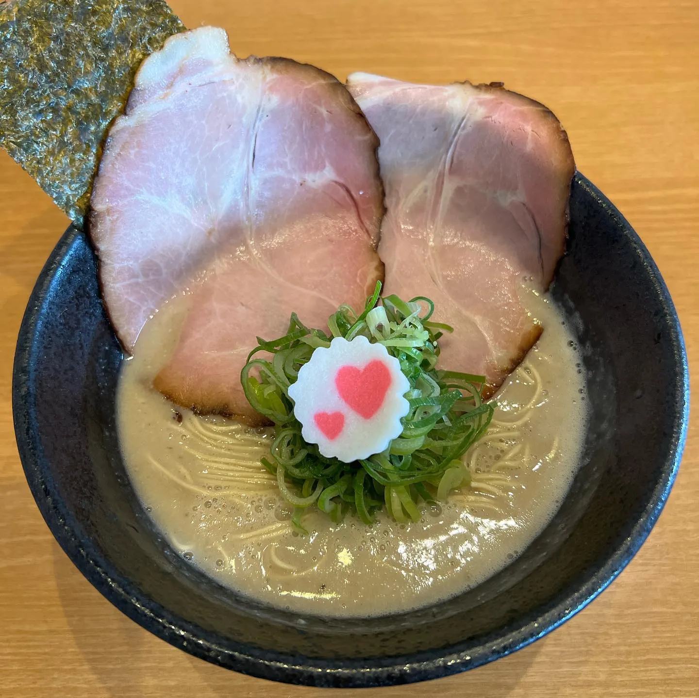 王道！濃厚豚骨ラーメン🍜