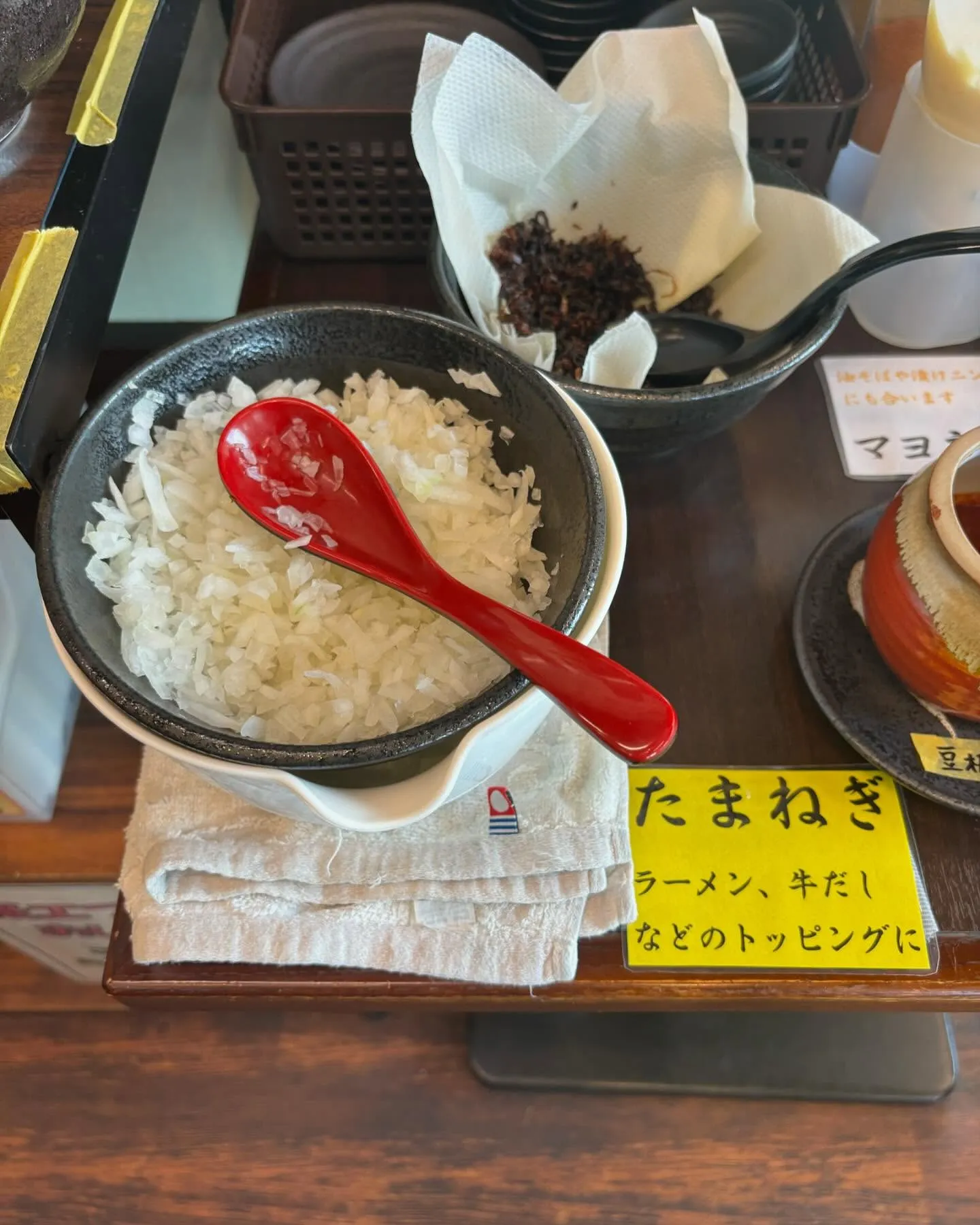 煮干しラーメン復活しました🐟